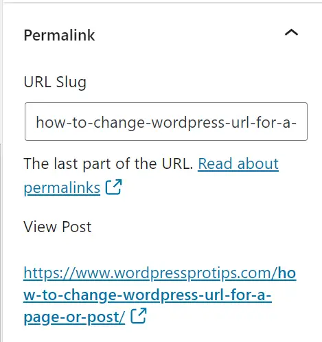 Change WordPress URL