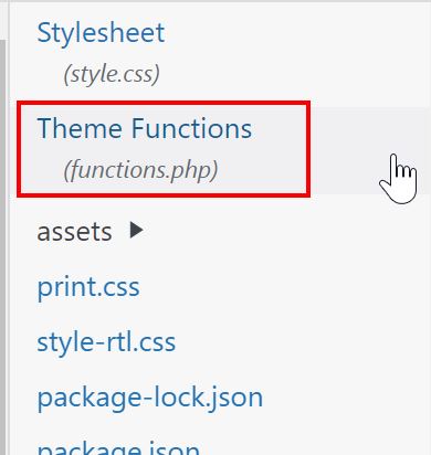Theme Functions