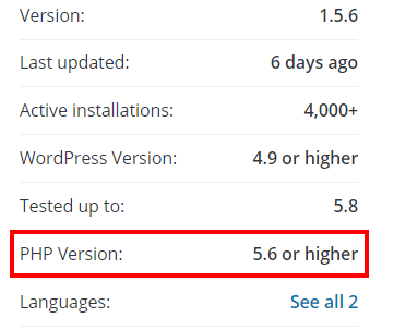 WordPress PlugIn Repository Information